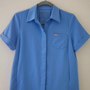 FIGS Ciel Blue ~sold out~ Pilar Scrub Top - XS